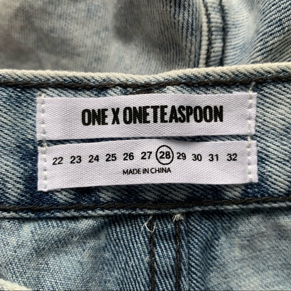 One Teaspoon Outlaws Jean Shorts 28 NWT - Picture 7 of 9